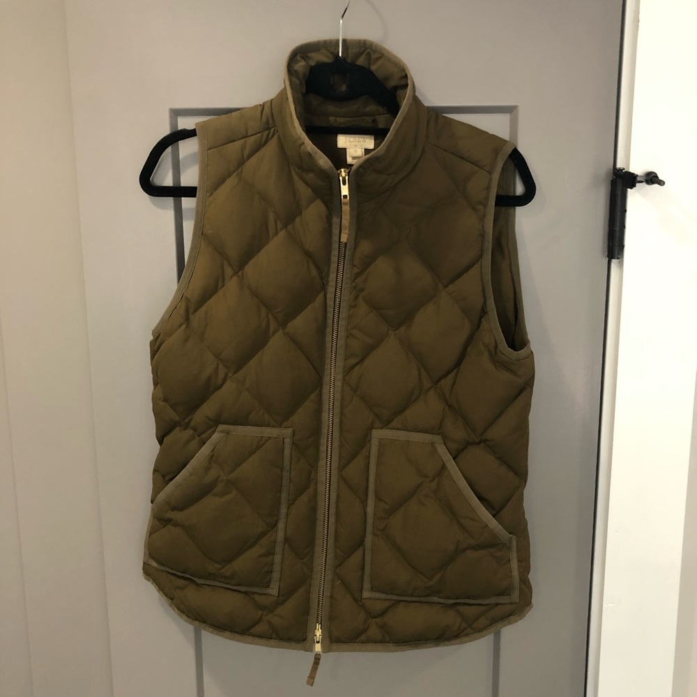 J Crew quilted vest